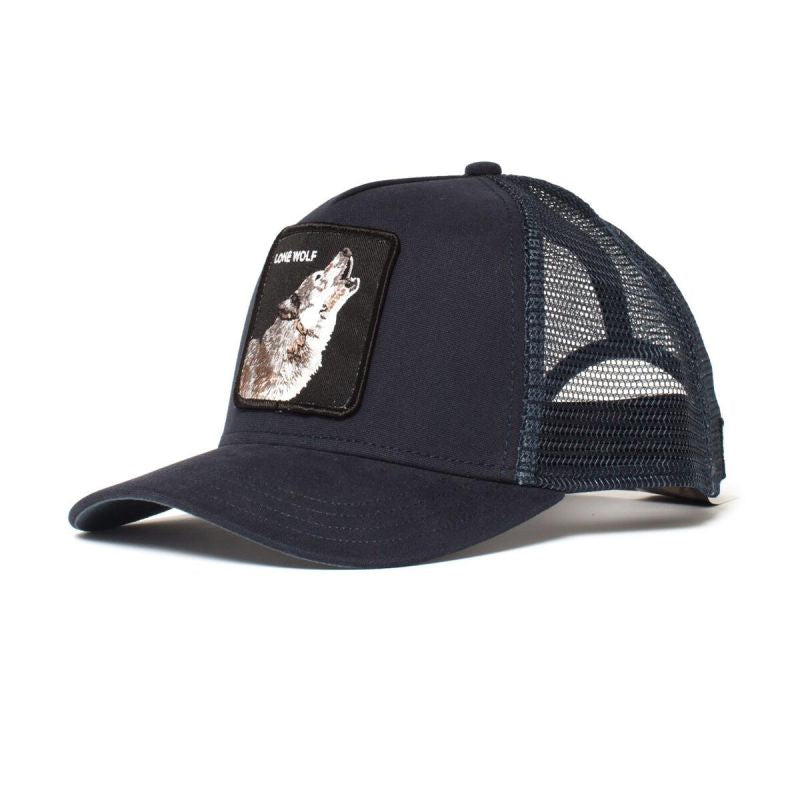 Goorin Bros. Lone Wolf Animal Farm Trucker Cap - 101-0389-NVY Odzież/Czapki/Czapki z daszkiem Your Sports Performance