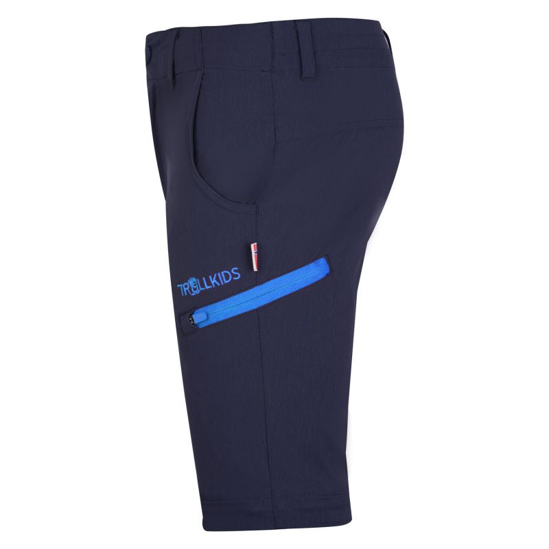 Trollkids Kids Kjerag Zip-Off Pants navy/medium blue (177-117) In preparation Your Sports Performance