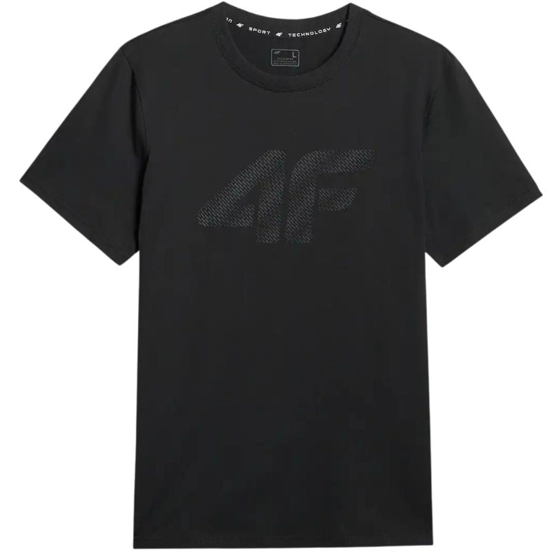 Men's T-shirt 4F M3342 deep black 4FWMM00TTSHM3342 20S