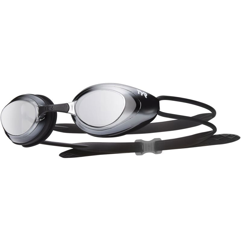 TYR Black Hawk Rcng Mirr Swimming Goggles