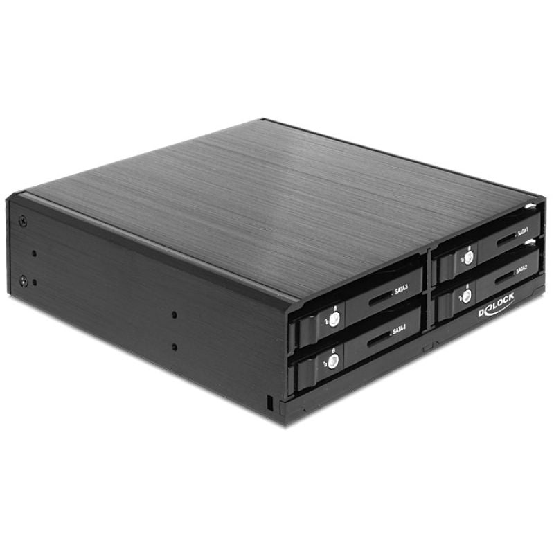 Delock 5.25" Mobile Rack for 4 x 2.5” SATA HDD / SSD Kable i adaptery/Adaptery, przejściówki Your Sports Performance