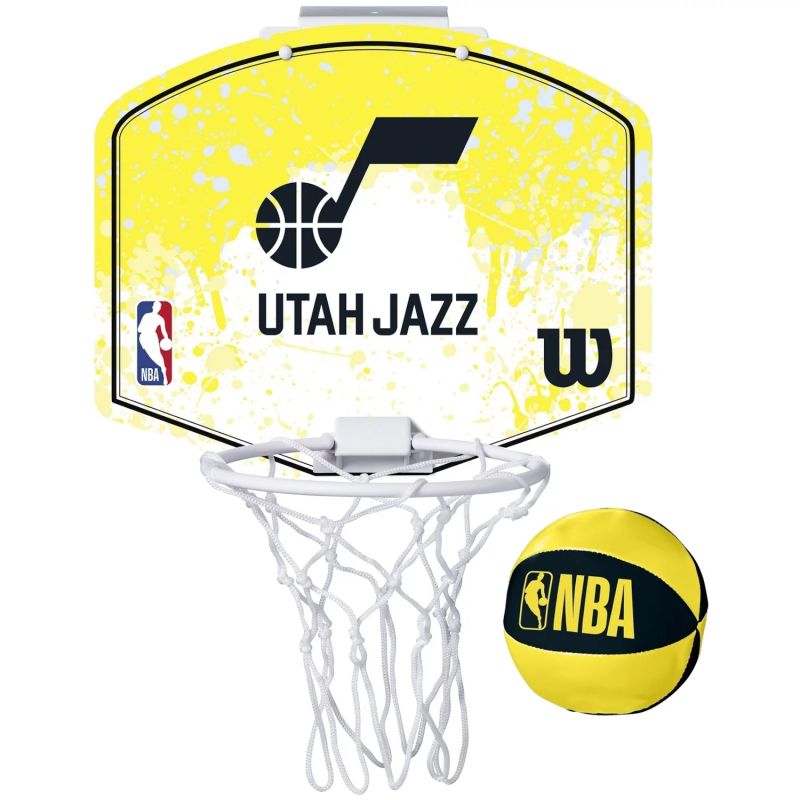 Basketball backboard Wilson NBA Team Utah Jazz Mini Hoop WZ6010102 Accessories/Sports facilities equipment Your Sports Performance