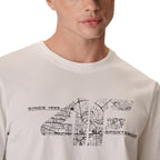 Men’s T-shirt 4F M3573 Off-White 4FWAW26TTSHM3573 11S