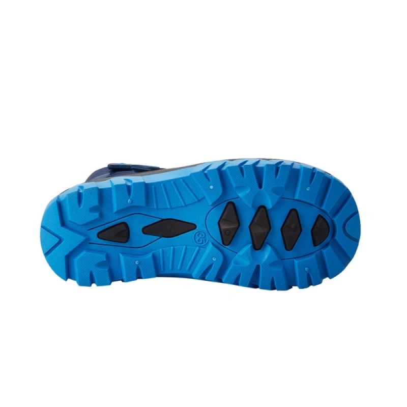 Lee Cooper Kids’ Winter Boots, Navy Snow Boots, Warm-Lined, with Velcro Fastening