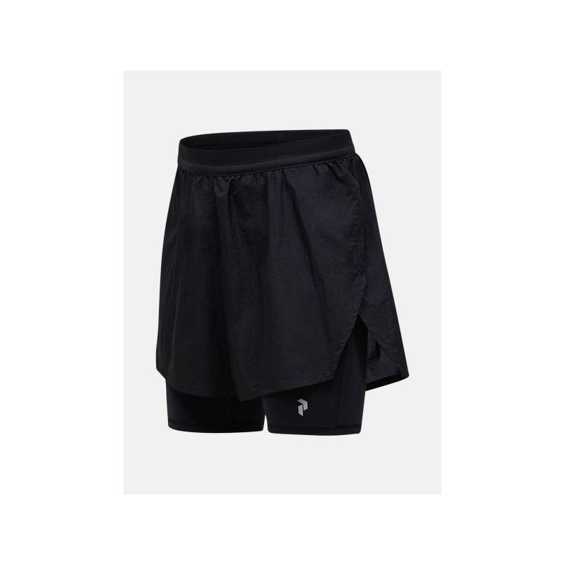 PEAK PERFORMANCE M Discover 2-In-1 Shorts, Black