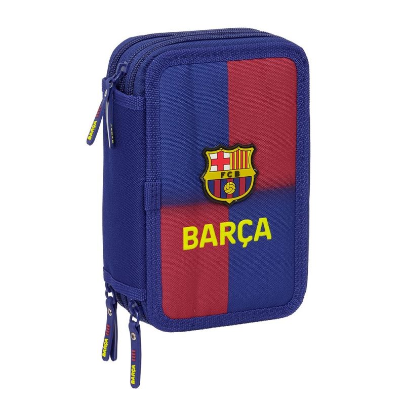 Pencil case with equipment FC Barcelona triple filled pencil case 36 PCS 412529857 Accessories/Piórniki Your Sports Performance