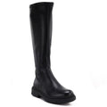 Women's black insulated boots, Sergio Leone KZ-02