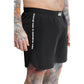 Black DBX Bushido MMA Shorts ODZIEŻ - Szorty treningowe Your Sports Performance