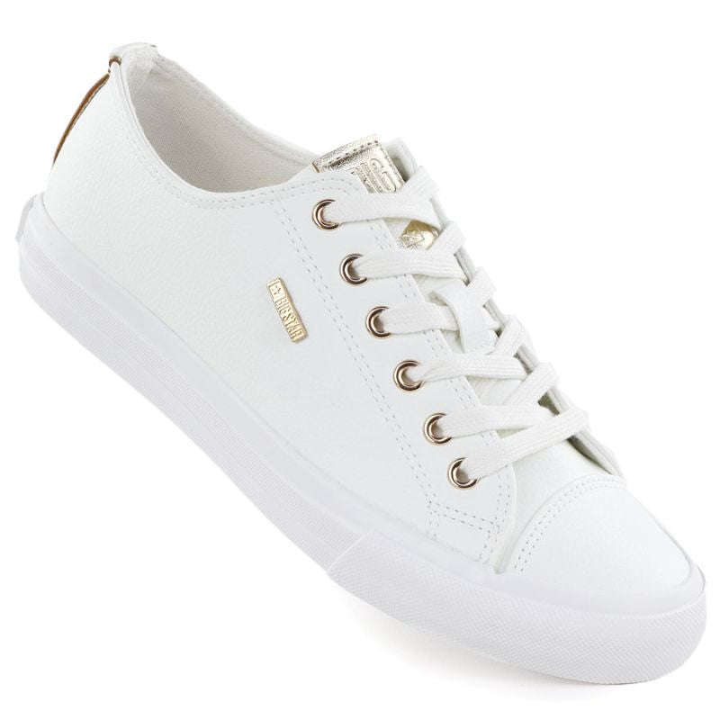 Women's low-top sneakers, eco-leather, white, Big Star RR274748 To be categorized Your Sports Performance