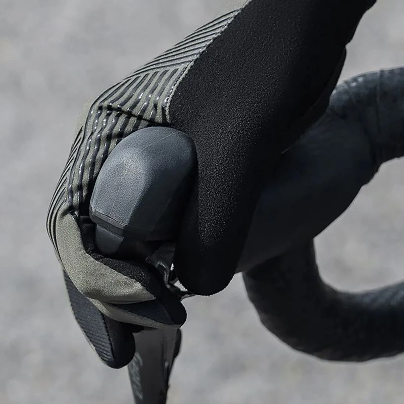 Rockbros 16110006002 shock-absorbing cycling gloves size M - green and black Rockbros