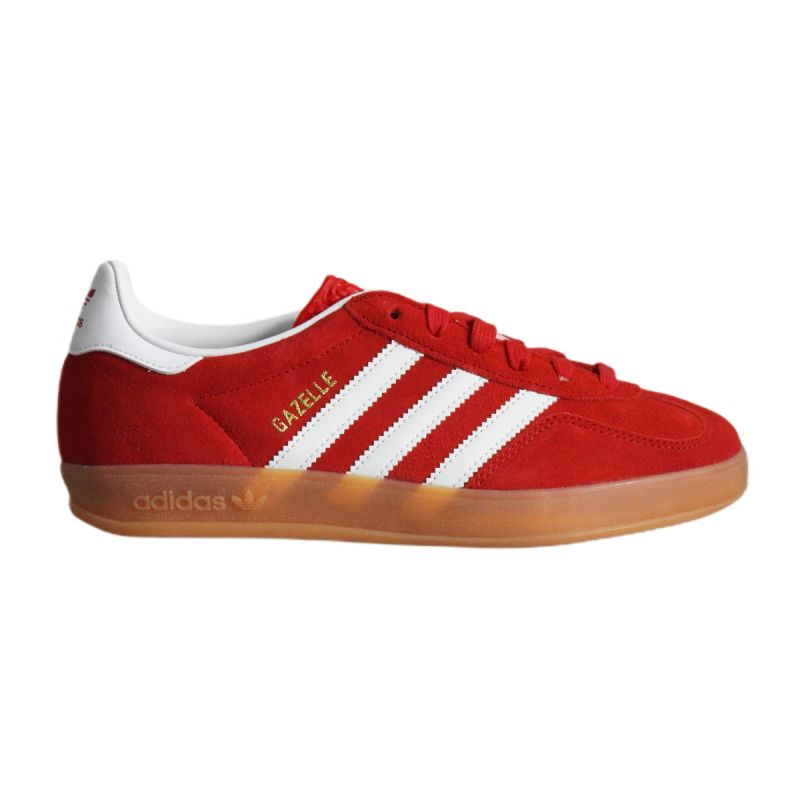 Adidas Gazelle Indoor Women's Sports Shoes Red - JI2063 Obuwie/Buty do koszykówki męskie/Adidas Your Sports Performance