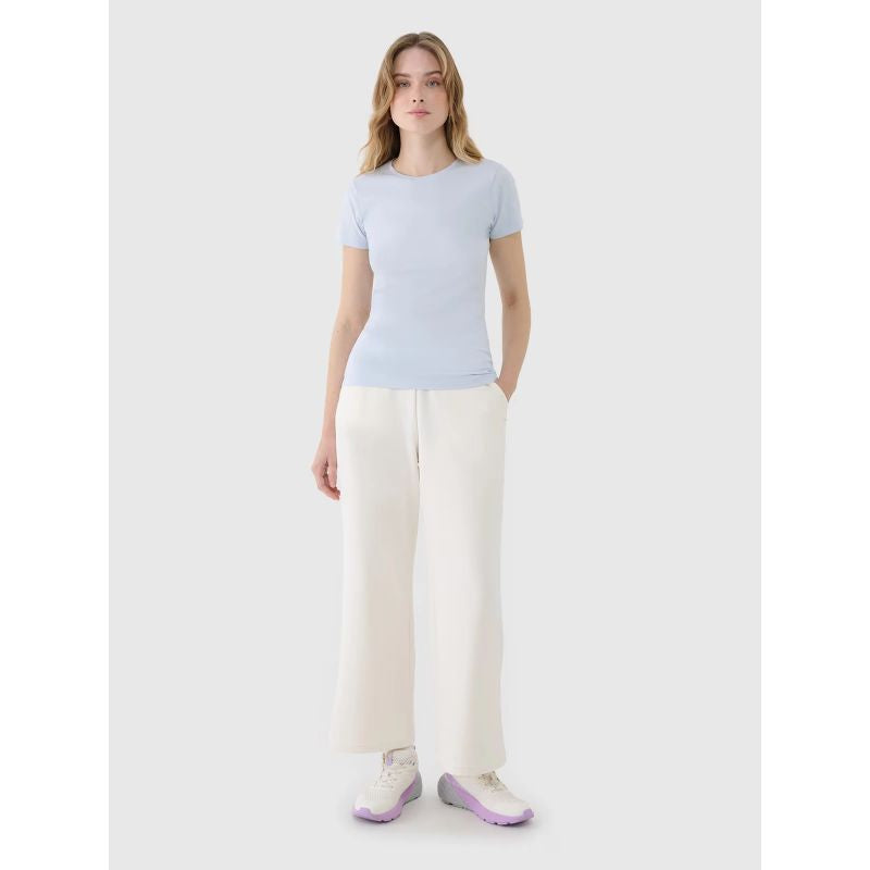Women's slim T-shirt with modal 4F 4FWSS25TTSHF1995-34S *Kategoria tymczasowa Your Sports Performance