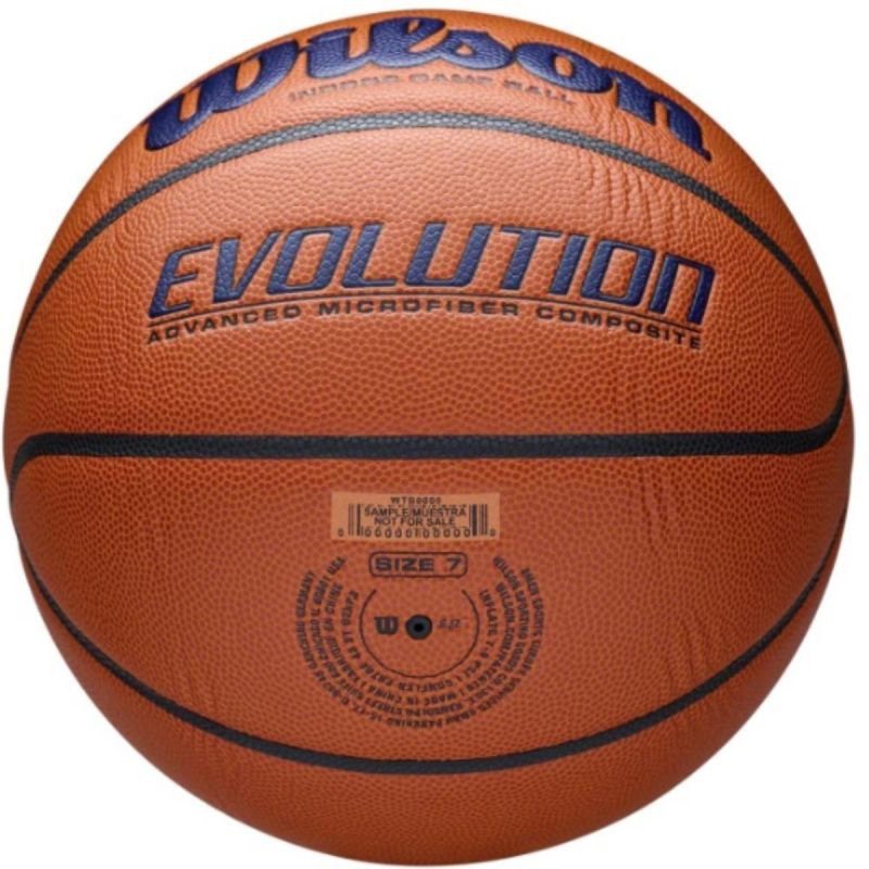 WILSON EVOLUTION 295 GAME BASKETBALL SIZE 7 Sport/Koszykówka/Piłki Your Sports Performance