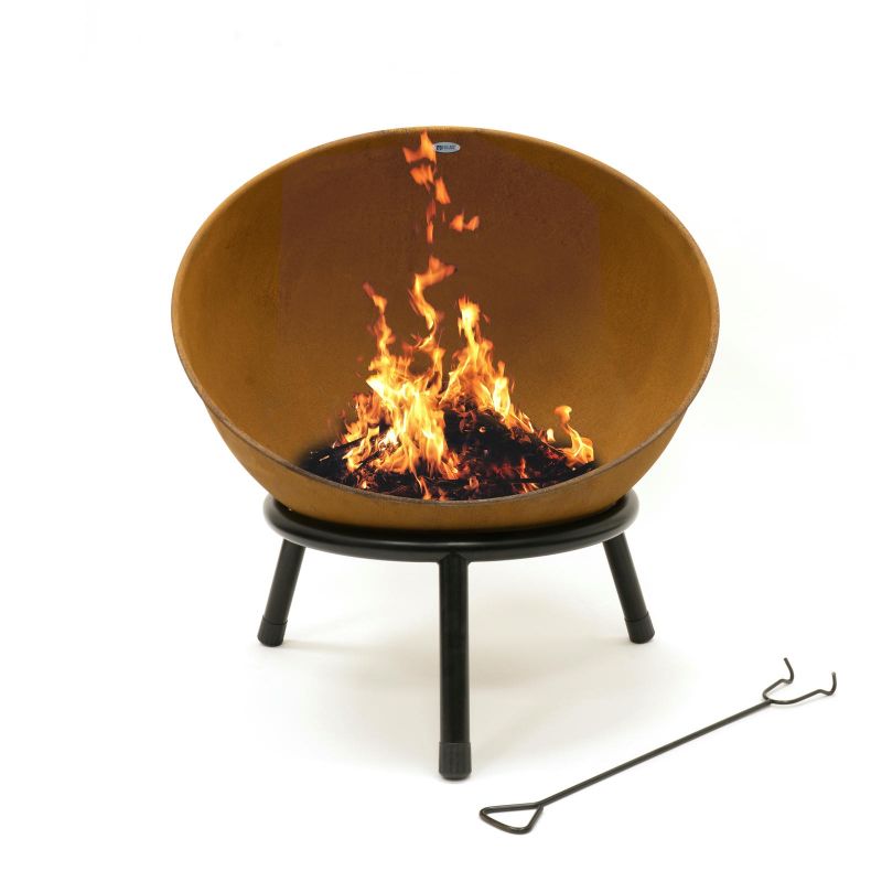 HEAT KAPPA GARDEN FIRE PIT Ø60 RUST In preparation Your Sports Performance