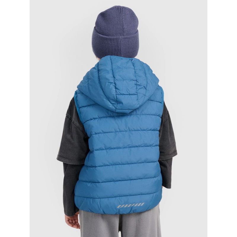 Boy's down vest with synthetic filling 4F 4FJRAW25TVJAM324-32S Clothing Your Sports Performance
