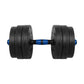 Bituminous adjustable dumbbells with connector 2x10kg REBEL ACTIVE In preparation Your Sports Performance