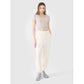 Women's crop top plain t-shirt 4F 4FRSS25TTSHF2695-83S *Kategoria tymczasowa Your Sports Performance
