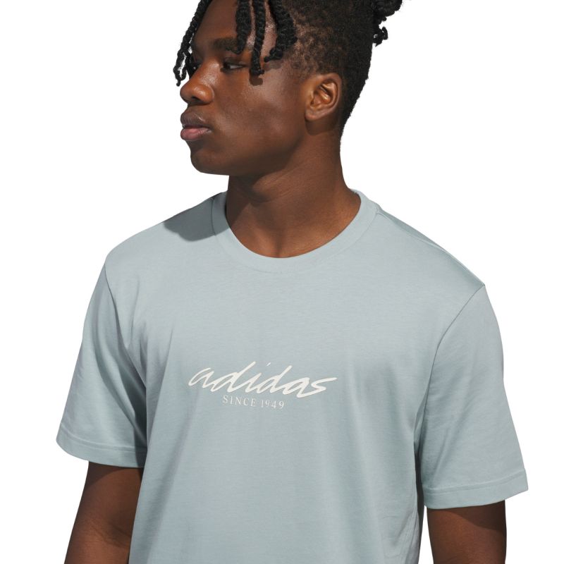 Men's adidas Color Connect Graphic T-shirt gray KE1314