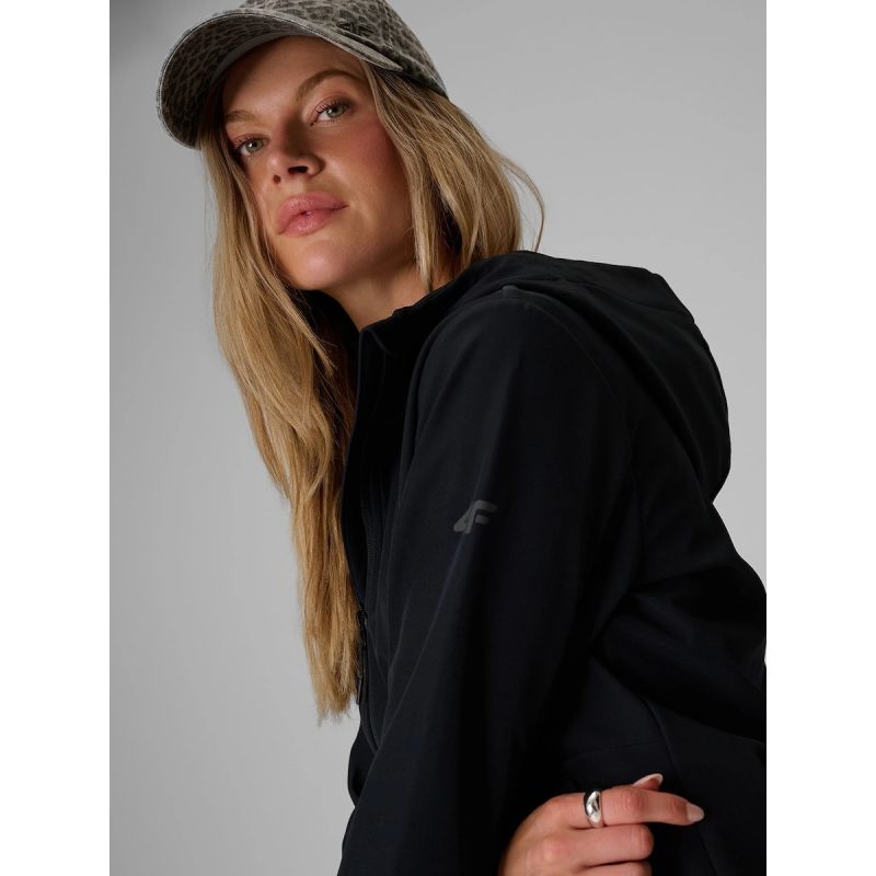 Women's windproof softshell jacket 5000 membrane 4F 4FRAW26TSOFF680-20S