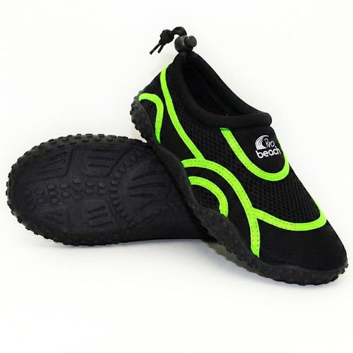 JUNIOR WATER SHOES BLACK/GREEN XQMAX SIZE 28 Sport/Sporty Wodne/Obuwie Your Sports Performance