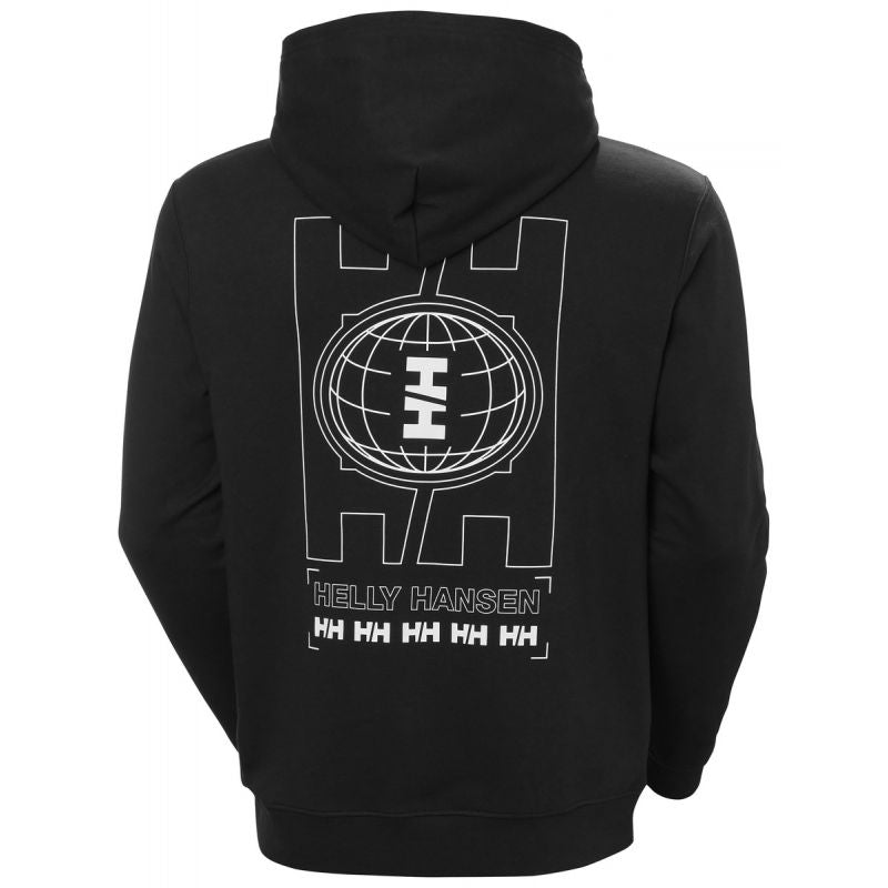 Helly Hansen Core Graphic Sweat Hoodie M 53924 993 Clothing/Outdoor/Helly Hansen Your Sports Performance