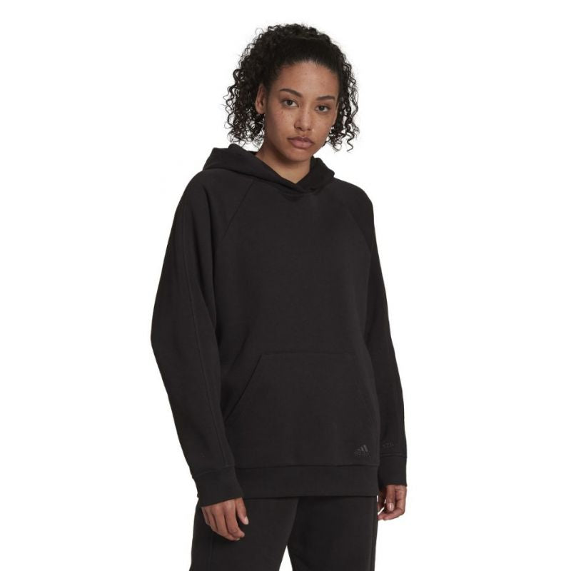 Adidas All Sz Fleece Boyfriend Hoodie W HC8823 Clothing/Lifestyle/adidas Adidas