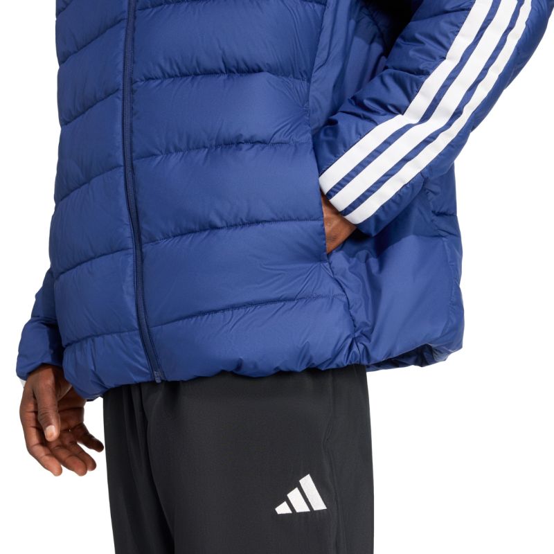 Men's adidas Essentials CLIMAWARM 3-Stripes Jacket Blue JX7771 adidas