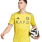 adidas Men's Al Nassr FC 2025/2026 Home Jersey Yellow JN7982