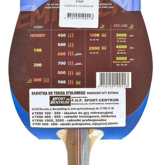 Atemi 500 table tennis bats Accessories/Rackets and accessories Your Sports Performance