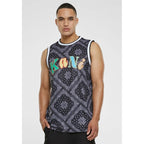 Karl Kani Woven Signature Paisley Basketball Tank M 6031440 Clothing/Lifestyle/T-shirts/Karl Kani Your Sports Performance