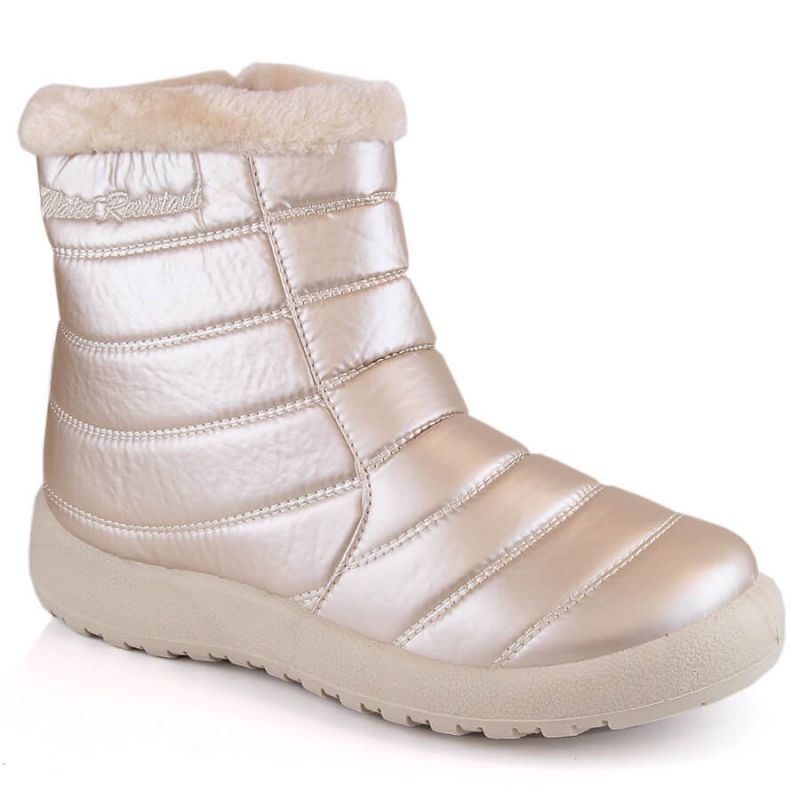 Waterproof patent snow boots News W EVE181E beige Footwear/Outdoor/News Your Sports Performance