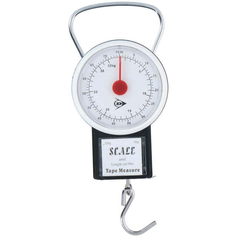 DUNLOP TOURIST SCALE WITH MEASUREMENT MAX 32 KG Accessories Your Sports Performance