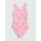 Girls' one-piece swimsuit 4F 4FJRSS26USWSF130-95A
