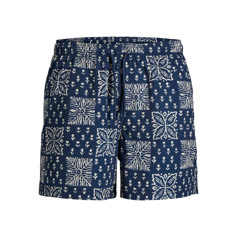 Jack&Jones men's swim shorts JPSTMAUI SHELL AOP SWIM SHORTS REG 12291808 PAGEENT BLUE Jack&Jones