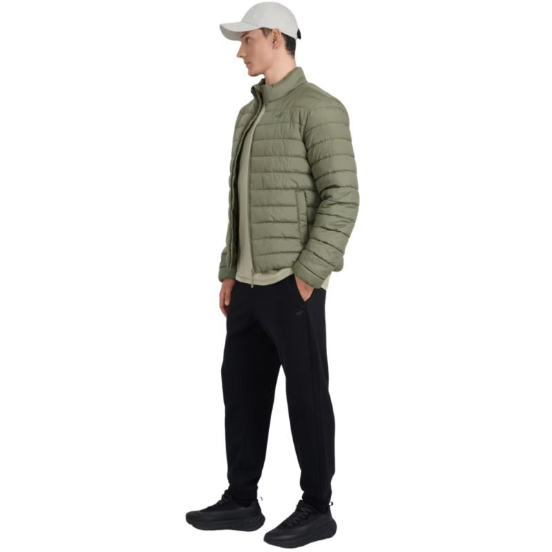 Men's down jacket 4F M597 khaki 4FWAW25TDJAM597 43S 4f