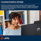 Poly Blackwire 5210 Monaural USB-C Headset +3.5mm Plug +USB-C/A Adapter (Bulk) Akcesoria GSM/Słuchawki przewodowe Your Sports Performance