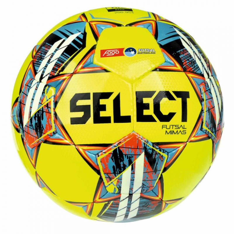SELECT Futsal Mimas FOGO Ekstraklasa FIFA Basic indoor ball yellow Accessories/Balls/Football/Futsal Select