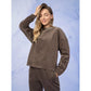 Women's corduroy sweatshirt without hood OUTHORN OTHAW22TSWSF076-80S *Kategoria tymczasowa Your Sports Performance