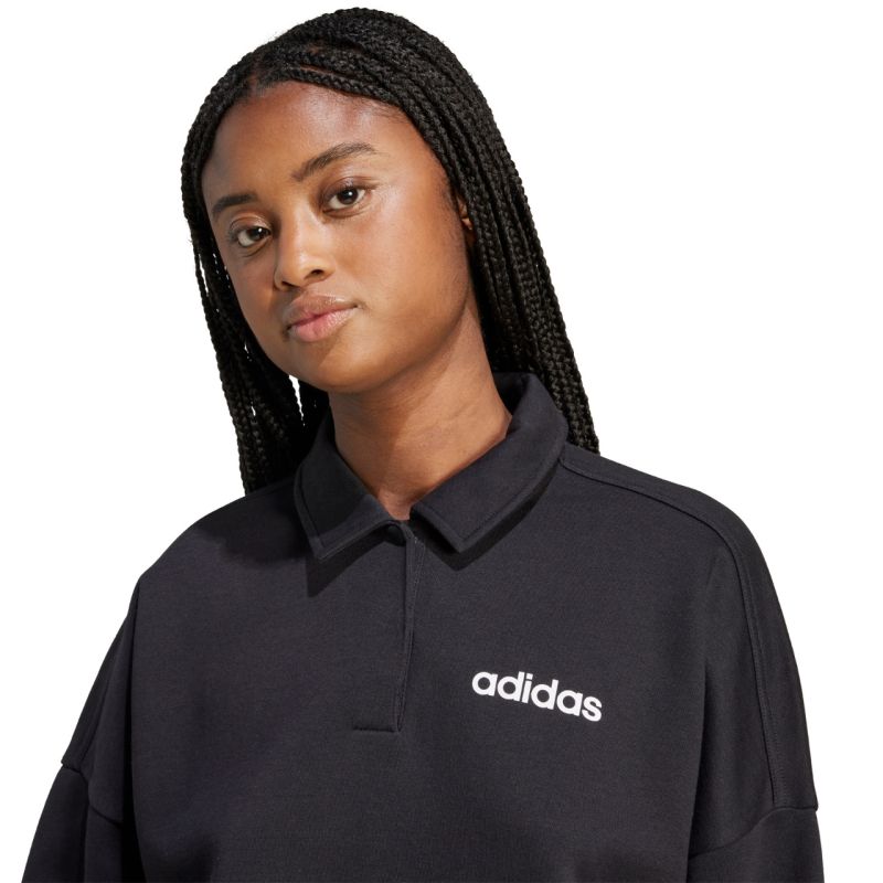 adidas Essentials Linear Polo Sweatshirt W JM1946 Clothing/Lifestyle/adidas Adidas