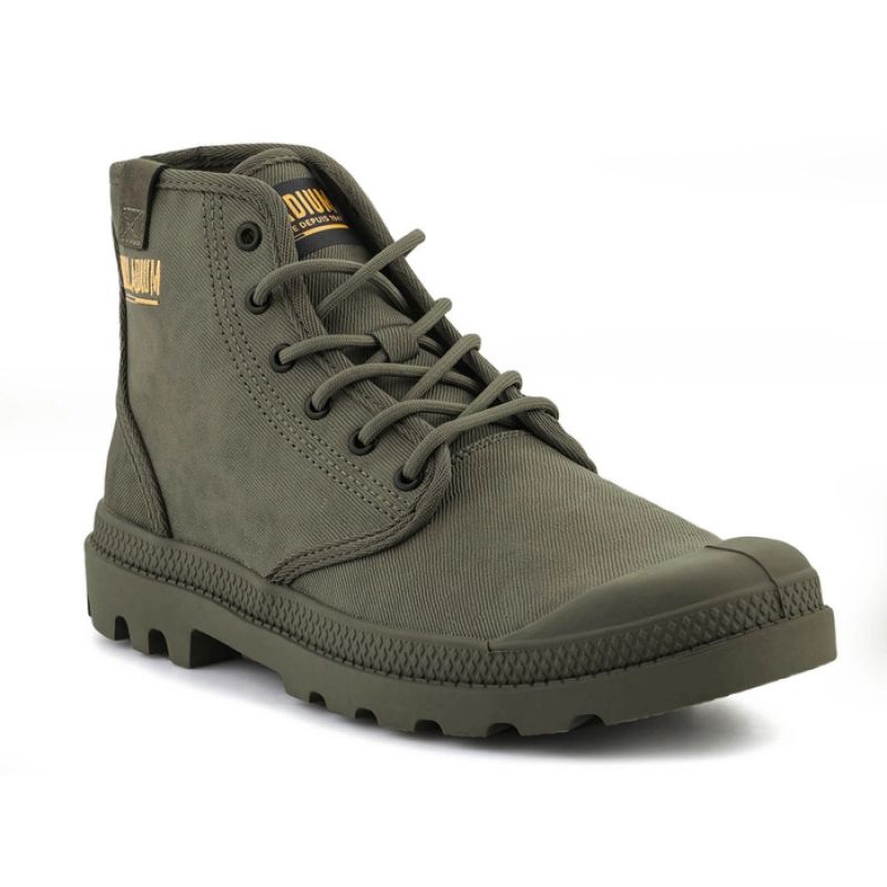 Palladium PAMPA HI COATED U shoes 74375-377-M Dusky Green Footwear/Lifestyle/Palladium Your Sports Performance