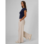 Women's wide leg trousers 4F 4FRSS26TTROF1970-12S 4f