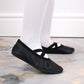 Leather dance shoes with black elastic bands Jr Nazo Footwear/Lifestyle Your Sports Performance