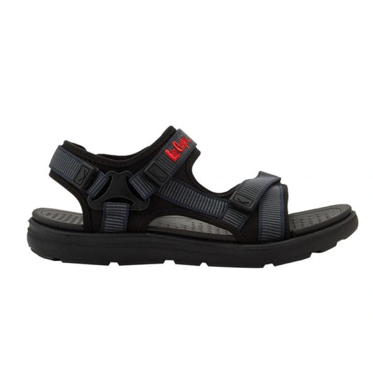 Lee Cooper men's shoes velcro sandals for summer beach light blue black Lee Cooper