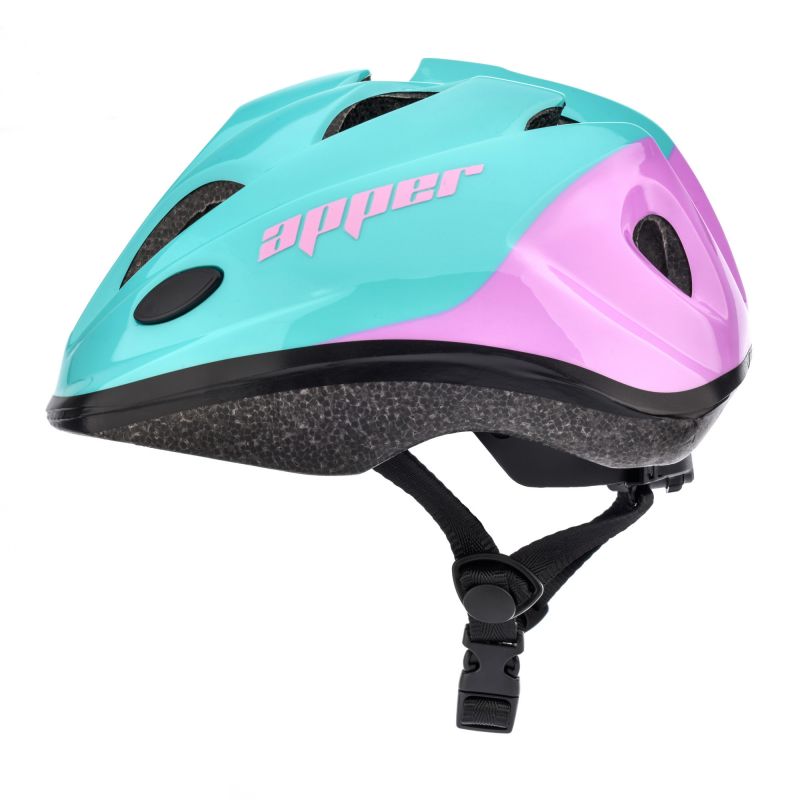 METEOR KS07 BICYCLE HELMET APPER mint/pink