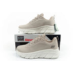 Skechers Bobs B Flex women's sneakers, fashionable beige Skechers
