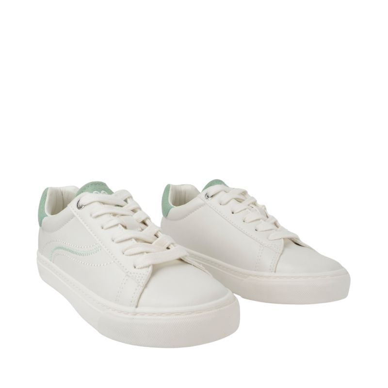Lee Maddy Women's Shoes White and Green 50261007 98E