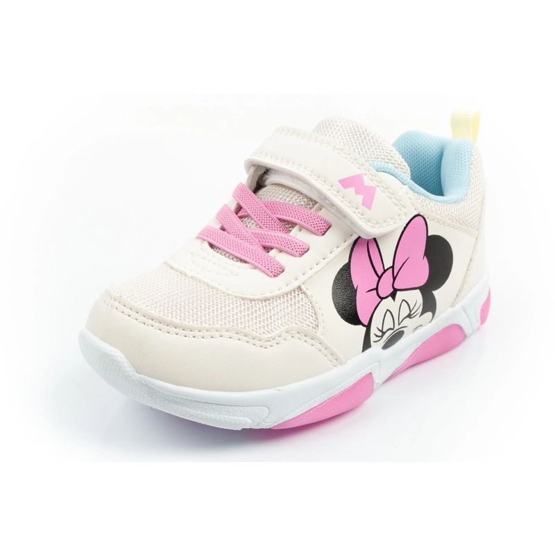 Leomil children's sports shoes sneakers Minnie Mouse with Velcro LED Leomil