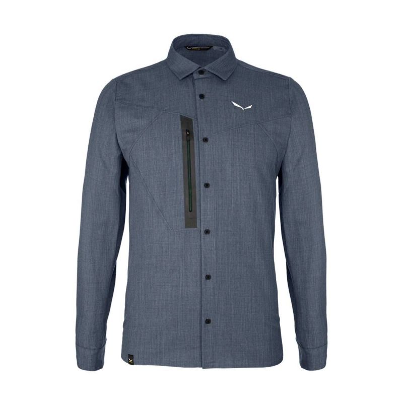 Salewa Fanes Wool Dry Shirt ML/S SRT 27762-3988 Clothing/Outdoor/Salewa Your Sports Performance