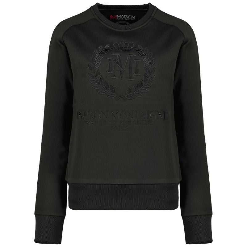 Maison Montaigne FIMOSAI BLACK MT LADY 016 sweatshirt (RBMWW6412F/MM-NOIR) Maison Montaigne