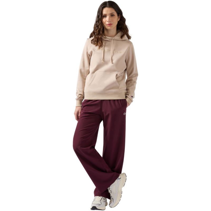 Champion Women's Hooded Sweatshirt Beige 118379 MS099 Clothing Your Sports Performance